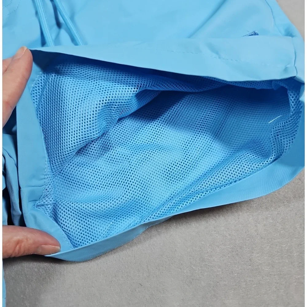 Sonneti London Mens Light Blue Jolla Swim Trunks Size Small NWT